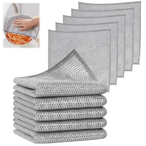 UltraClean Dishwashing Cloth Tough on Grease, Gentle on Surfaces(Pack of 10)