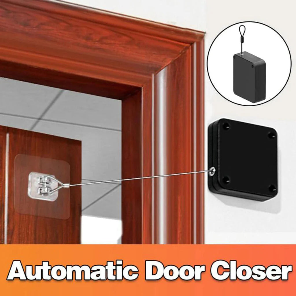 Smart Automatic Door Closer Quiet, Secure & Easy Installation(IMPORTED)