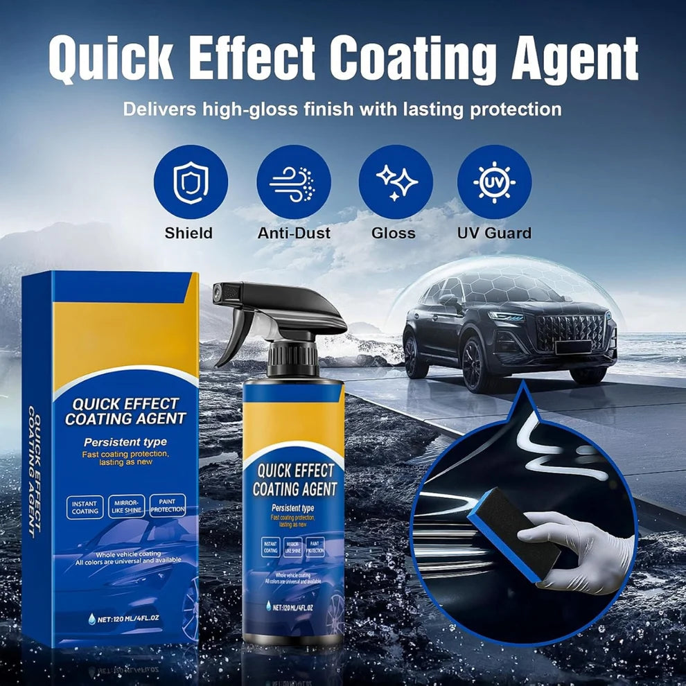 UltraShield Ceramic Coating Spray Long-Lasting Surface Protection.