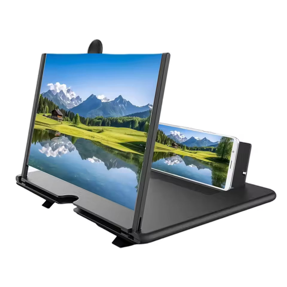 Premium Phone Screen Magnifier Cinema-Style Viewing Anywhere.